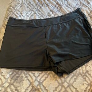 Black shorts for swimming